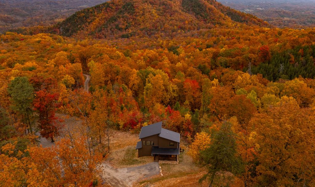 The Mountain-Top below the peak in fall color